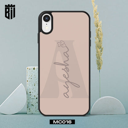 MC016 Pink Name Design Mobile Case - BREACHIT