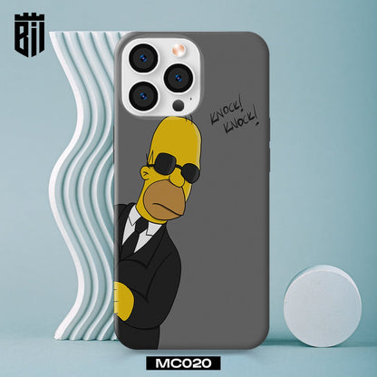 MC020 Simpsons Agent Mobile Case - BREACHIT