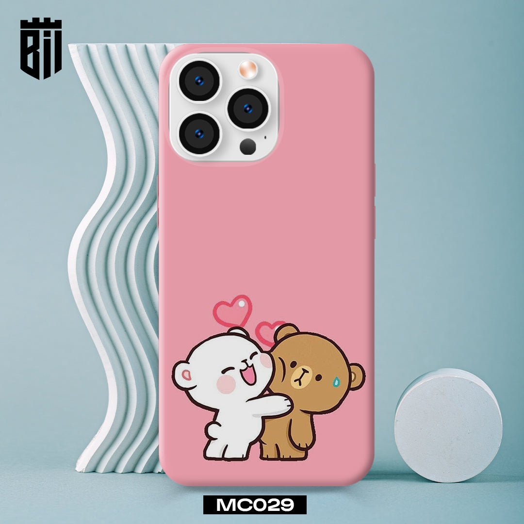 MC029 Couple Teddy Mobile Case - BREACHIT