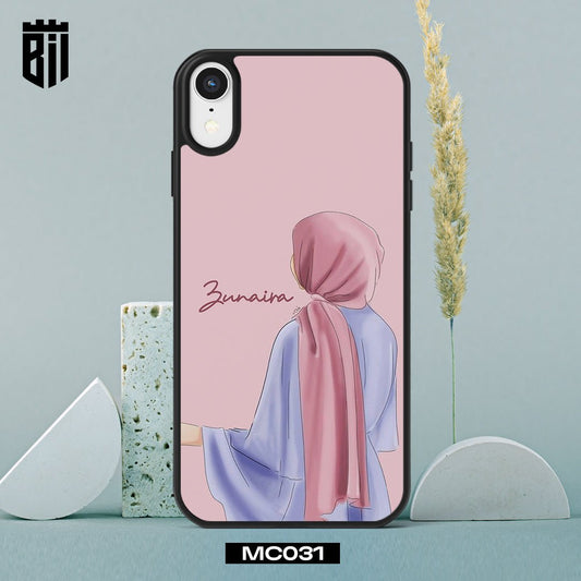 MC031 Name Design Hijabi Girl Mobile Case - BREACHIT