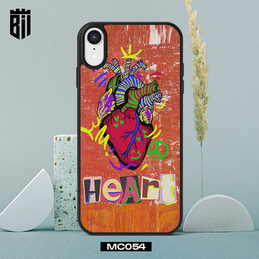 MC054 Heart Shape Design Mobile Case - BREACHIT