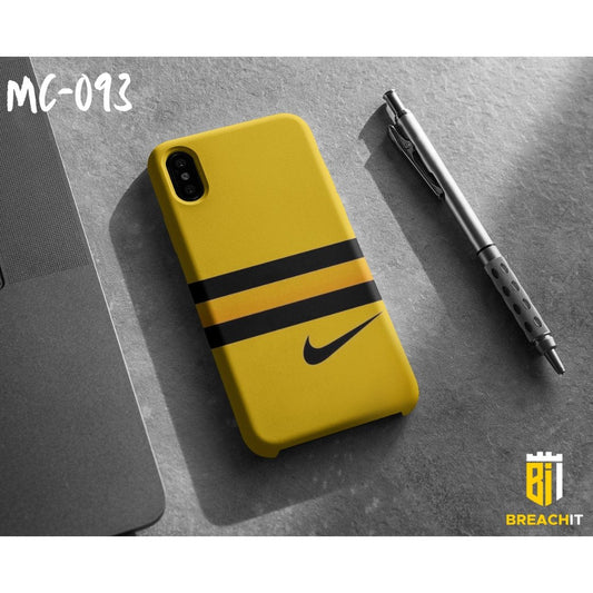 MC093 Yellow Customized Mobile Case - BREACHIT