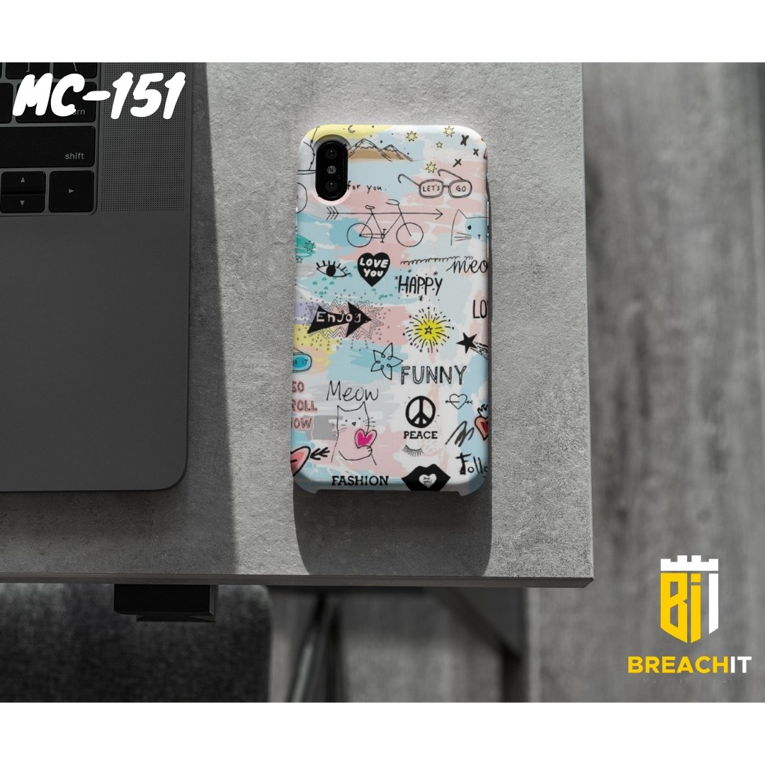 MC151 Aesthetic Customized Mobile Case - BREACHIT