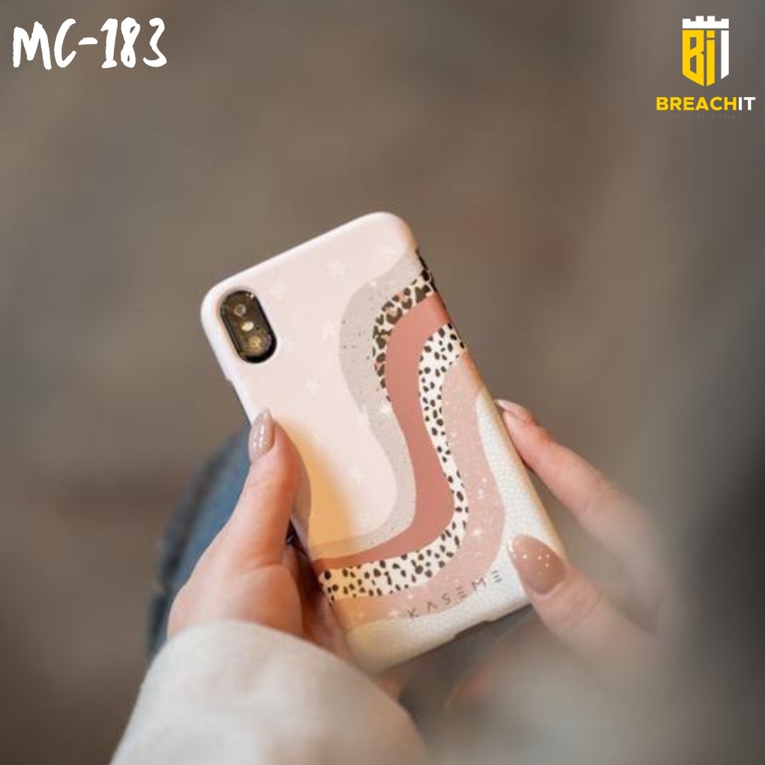 MC183 Abstract Design Mobile Case - BREACHIT