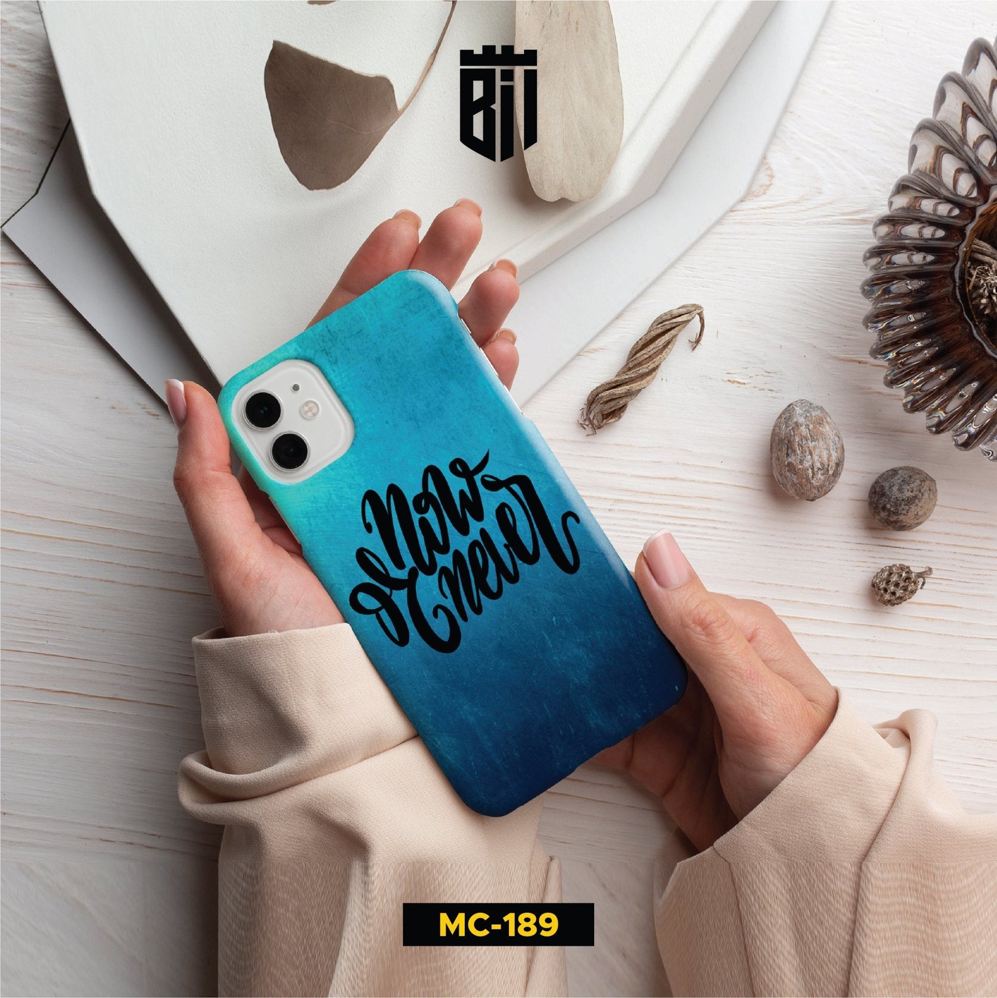 MC189 Now or Never Customized Mobile Case - BREACHIT