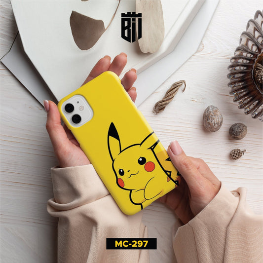 MC297 Yellow Pikachu Pokemon Mobile Case - BREACHIT