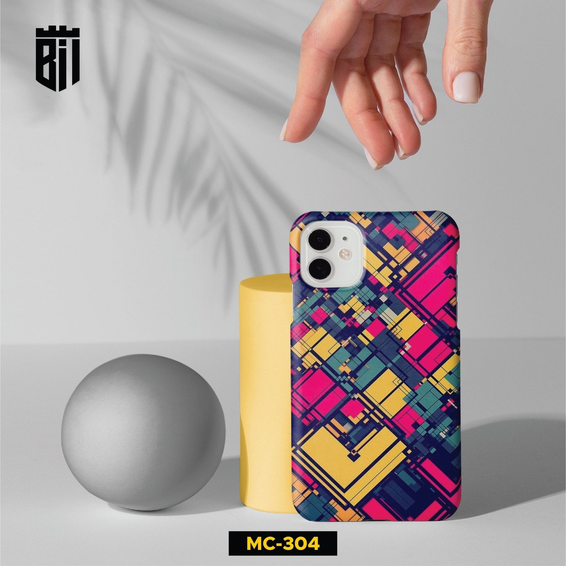MC304 Colorful Abstract Mobile Case - BREACHIT