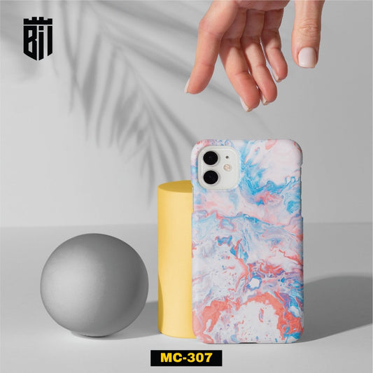 MC307 Colorful Pastel Marble Mobile Case - BREACHIT
