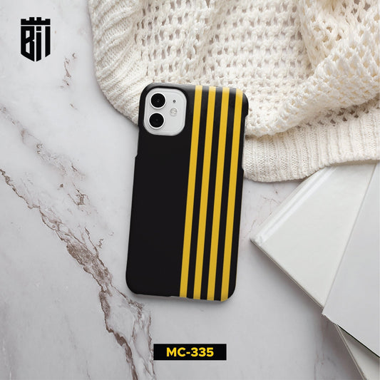 MC335 Black & Yellow Mobile Case - BREACHIT