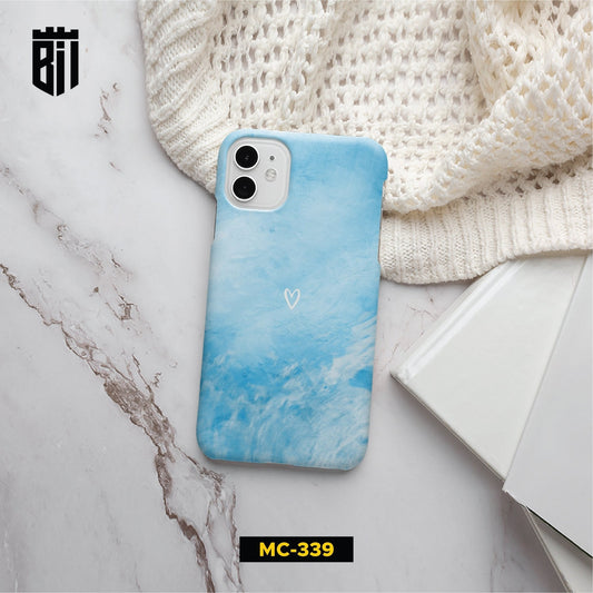 MC339 Pastel Blue Marble Mobile Case - BREACHIT