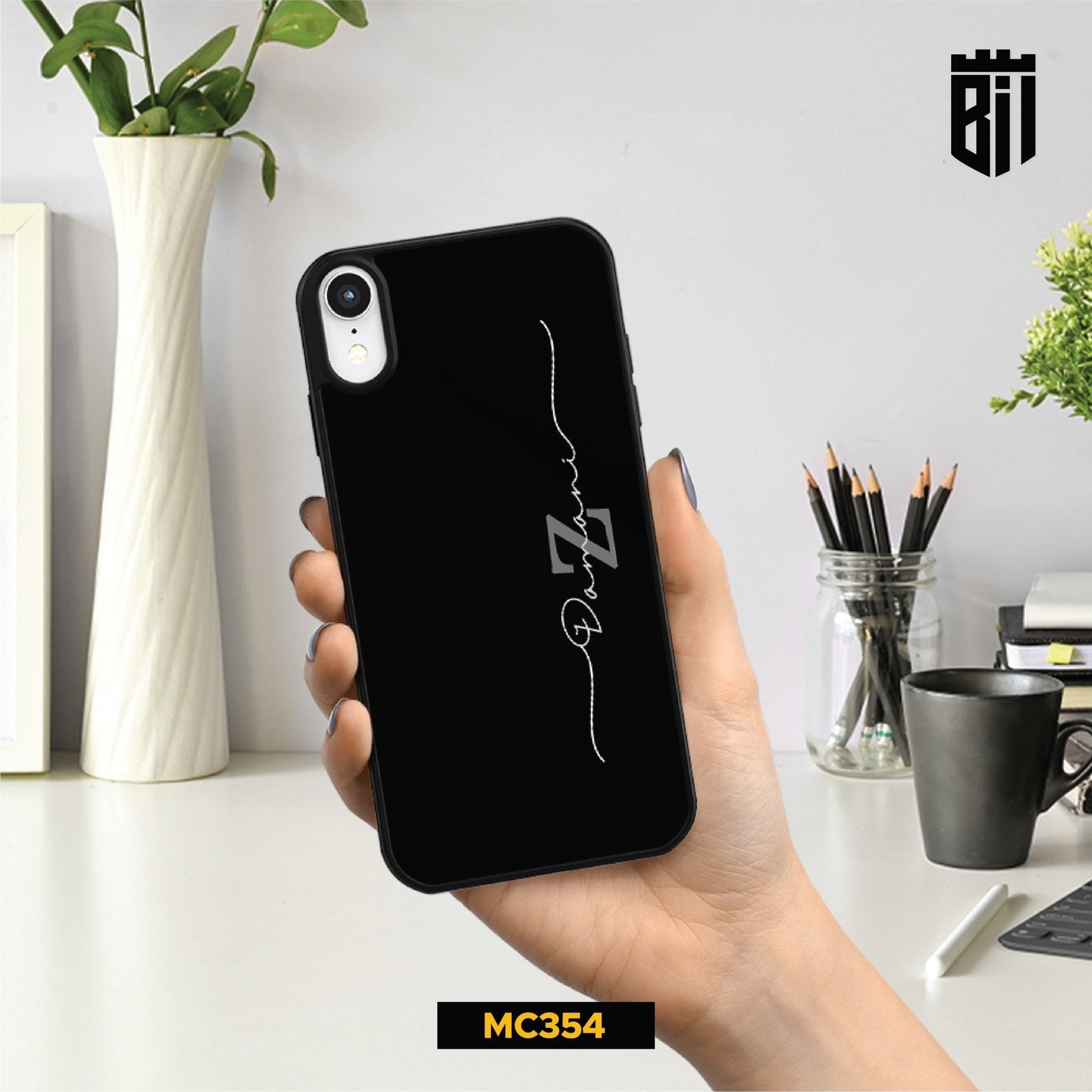 MC354 Initial Name Design Mobile Case - BREACHIT