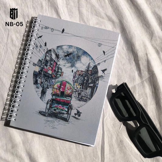 NB-05 - Ancient Street Notebook Notebook - BREACHIT