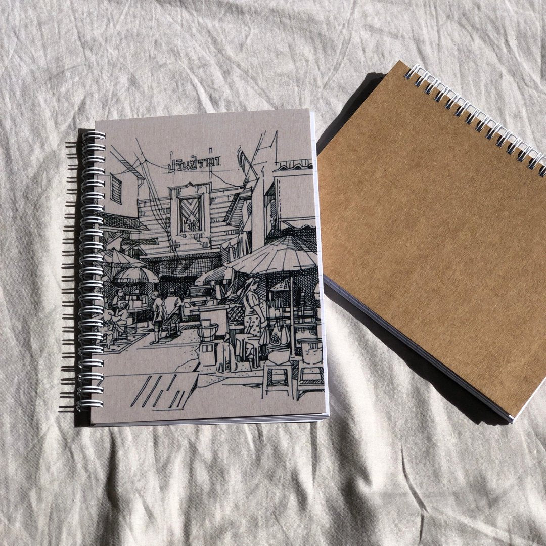 NB-10 - Black & White Diaries Notebook - BREACHIT