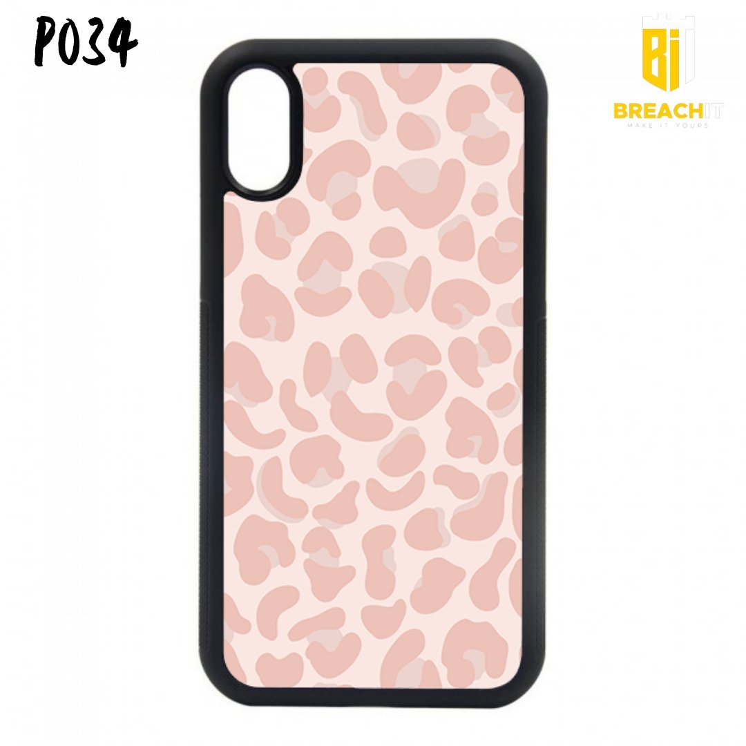 P034 Abstract Gloss Plate Mobile Case - BREACHIT