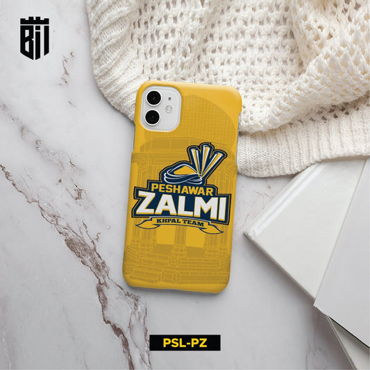 PSL-PZ - PSL Edition Peshawar Zalmi Customized Mobile Case - BREACHIT