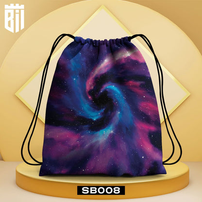 SB008 Galaxy Drawstring Bag - BREACHIT