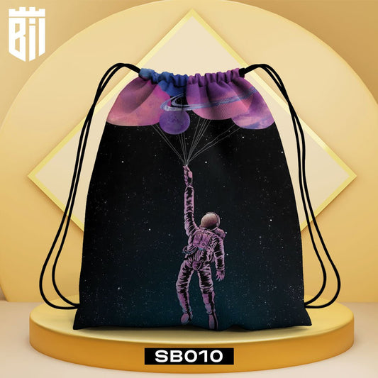 SB010 Astronaut Drawstring Bag - BREACHIT