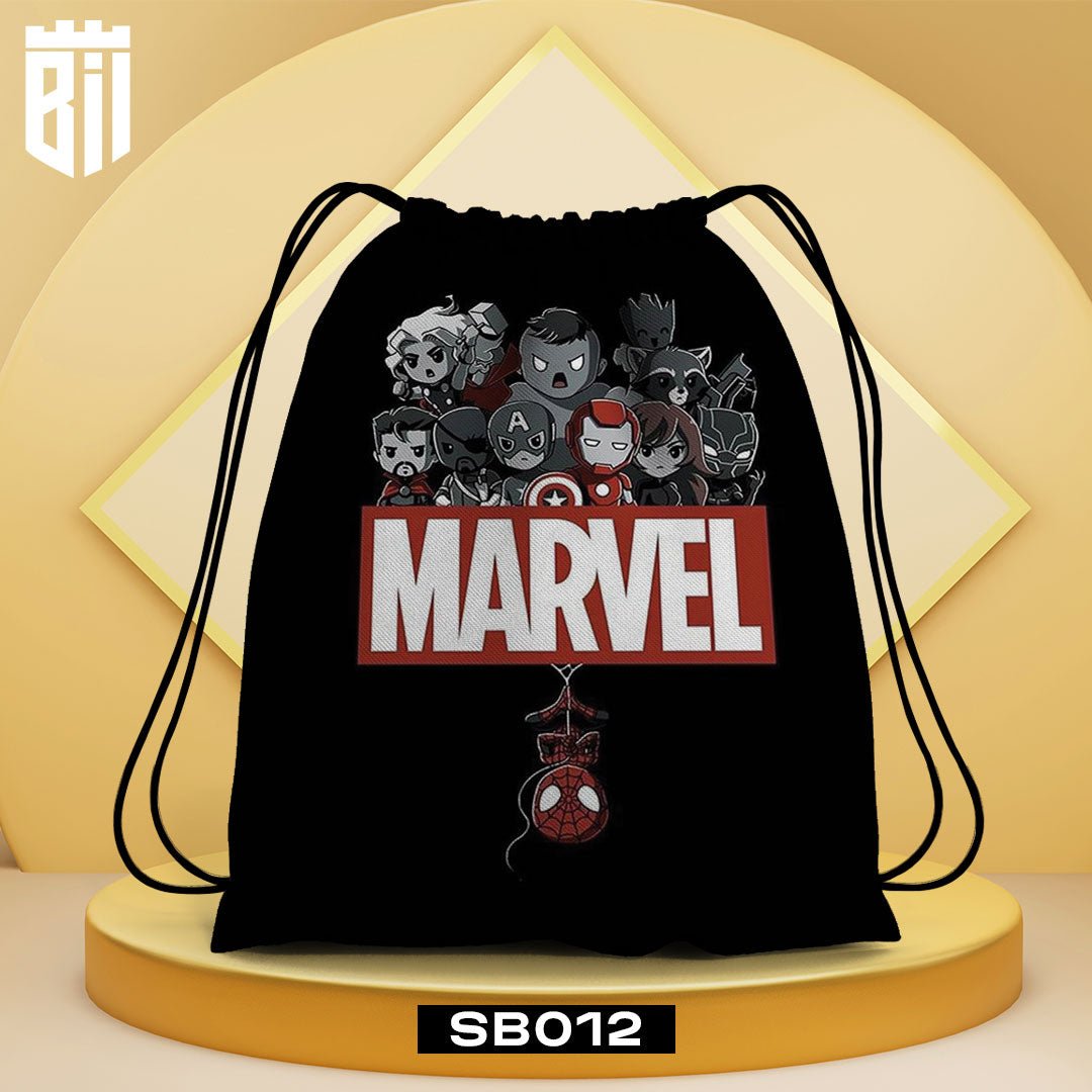 SB012 Marvel Drawstring Bag - BREACHIT