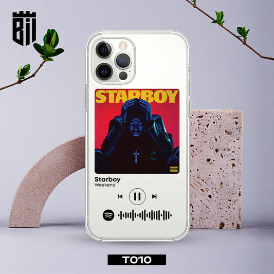T010 Starboy Transparent Design Mobile Case - BREACHIT