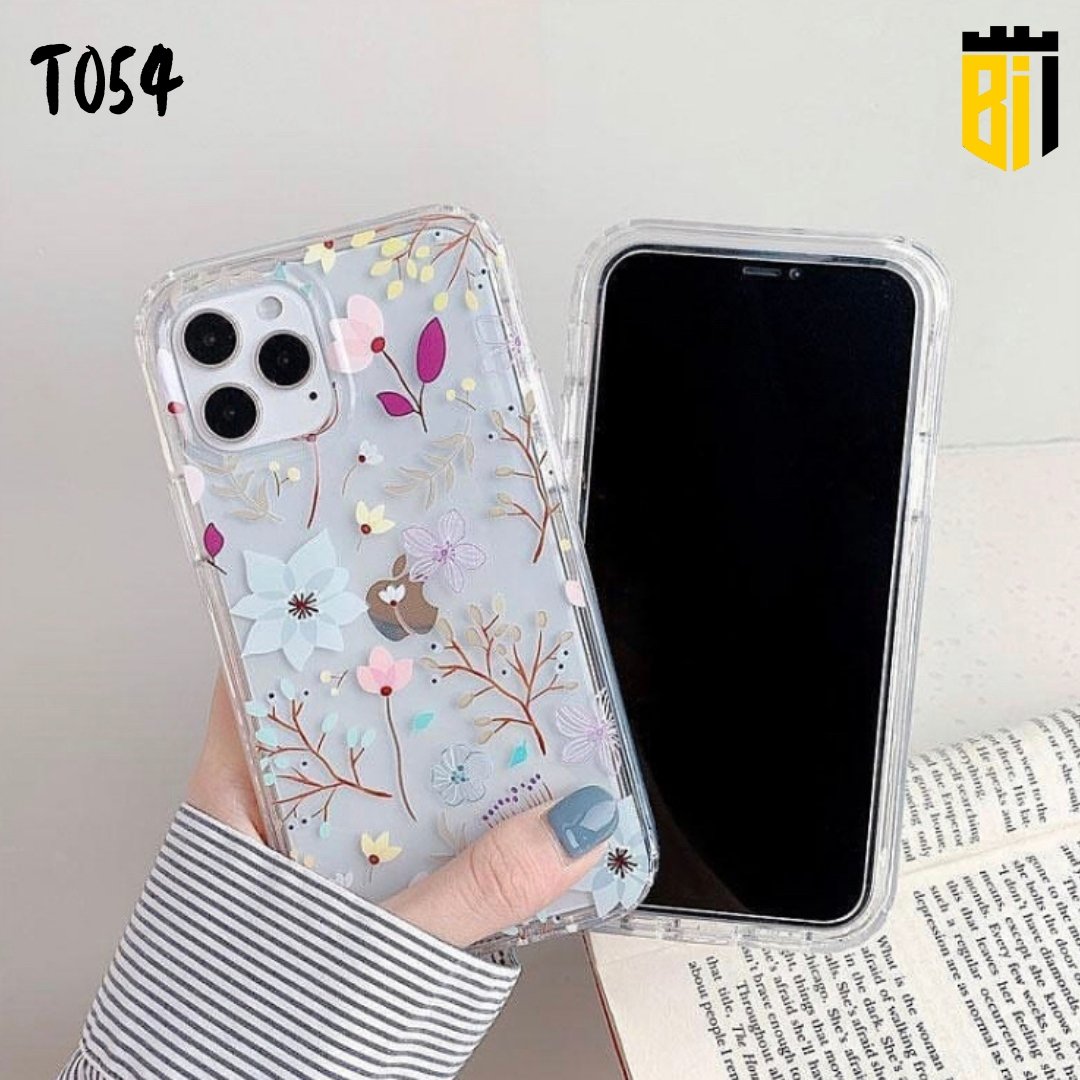Flowers Transparent Customized Mobile Case | Make Your Own – BREACHIT