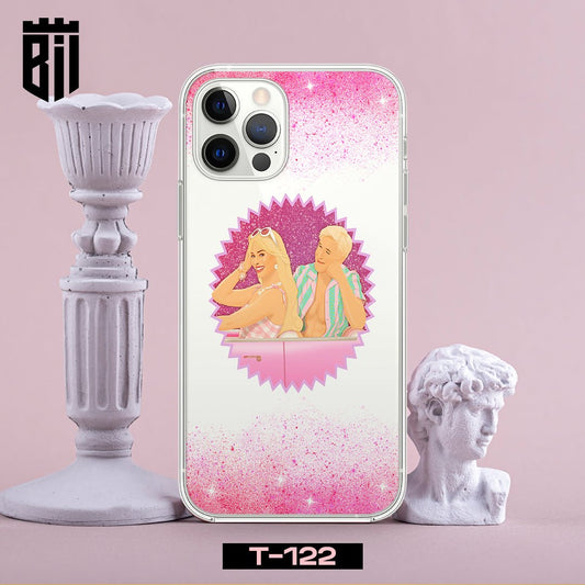 T122 Barbie Transparent Mobile Case - BREACHIT