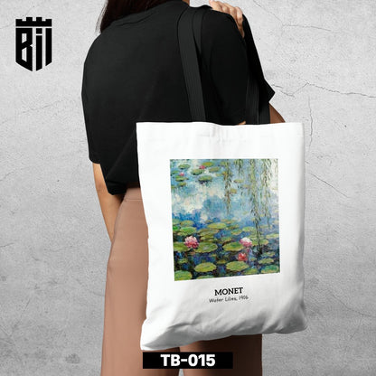 TB015 - Claude Monet Tote Bag - BREACHIT