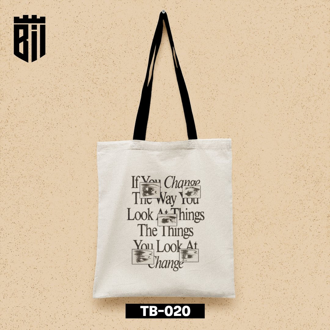 TB020 - Quote Tote Bag - BREACHIT