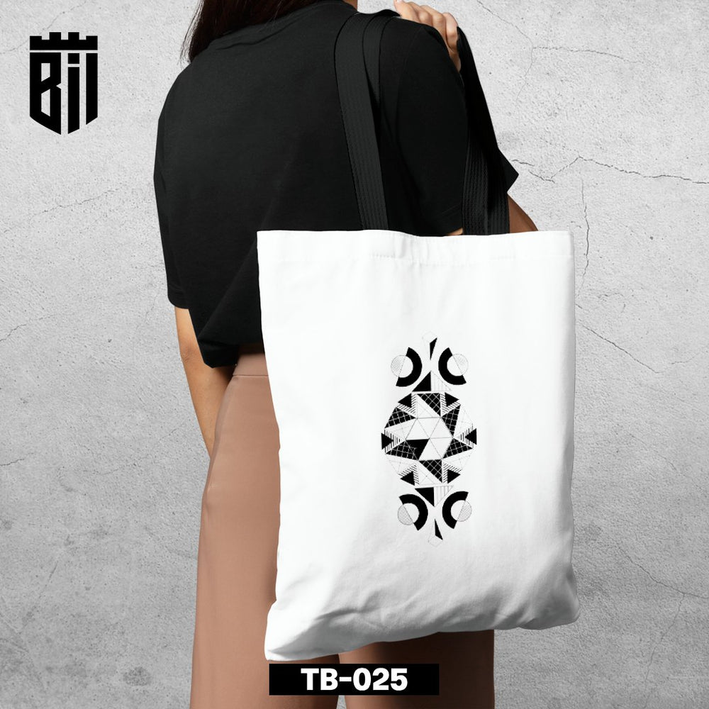 TB025 - Abstract Art Tote Bag - BREACHIT