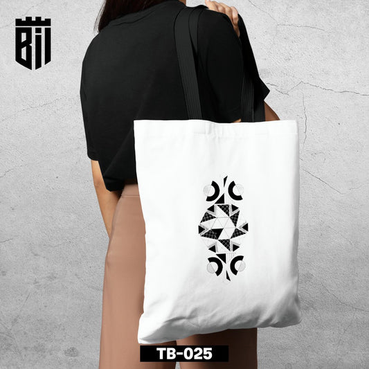 TB025 - Abstract Art Tote Bag - BREACHIT