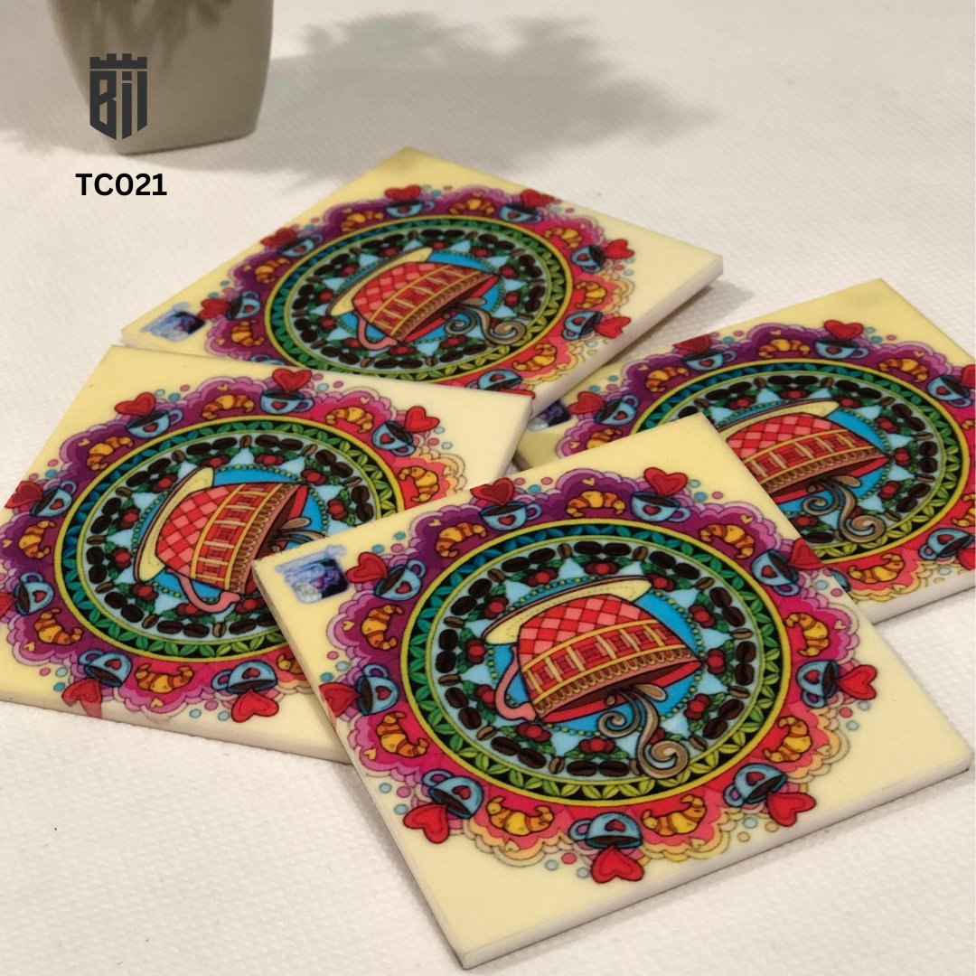 TC021-TeaLovin Tea Coaster - BREACHIT