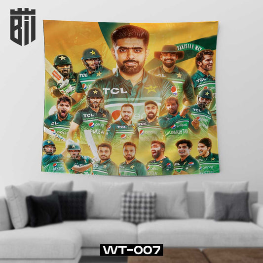 WT-007 Pakistan World Cup Wall Tapestry - BREACHIT